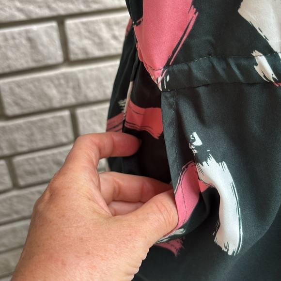 Mountain Warehouse Lightweight Green Pink and White Cap Sleeve Dress Sz 8 - Picture 5 of 10